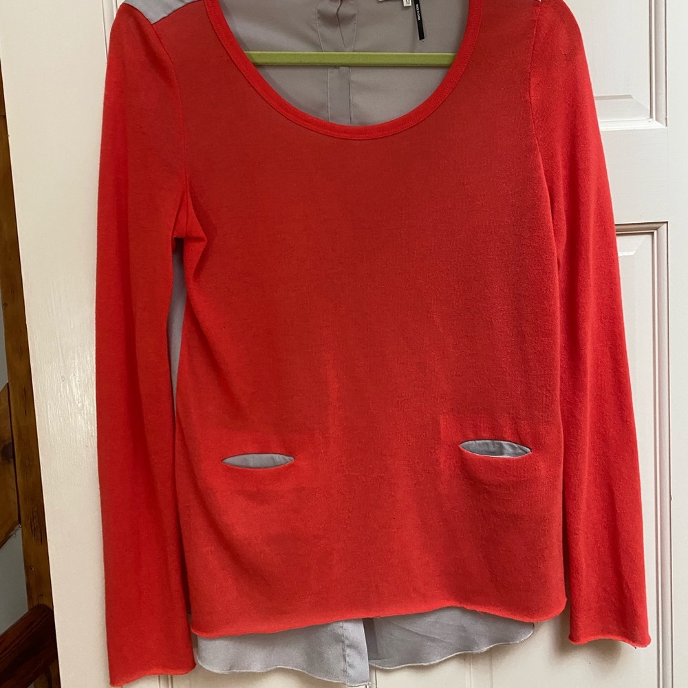 Fate Top with sheer back